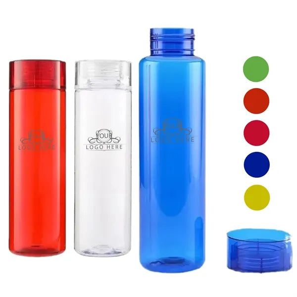30 oz Enlace Cylindrical Plastic Water Bottle