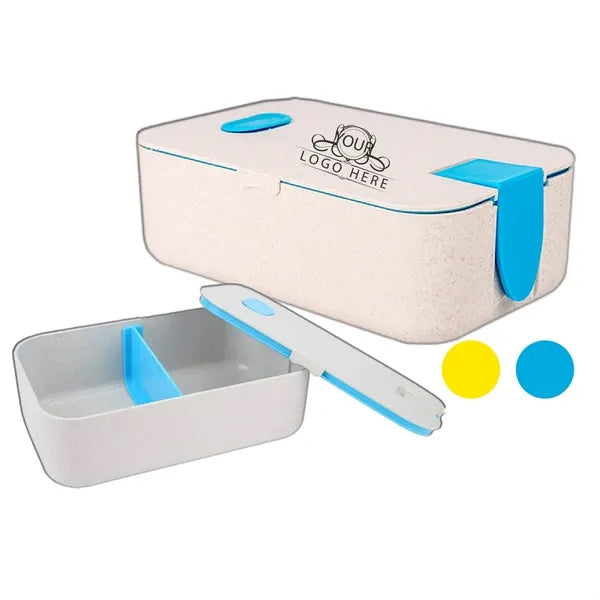 Portable Lunch Kit With A Built-In Phone Holder