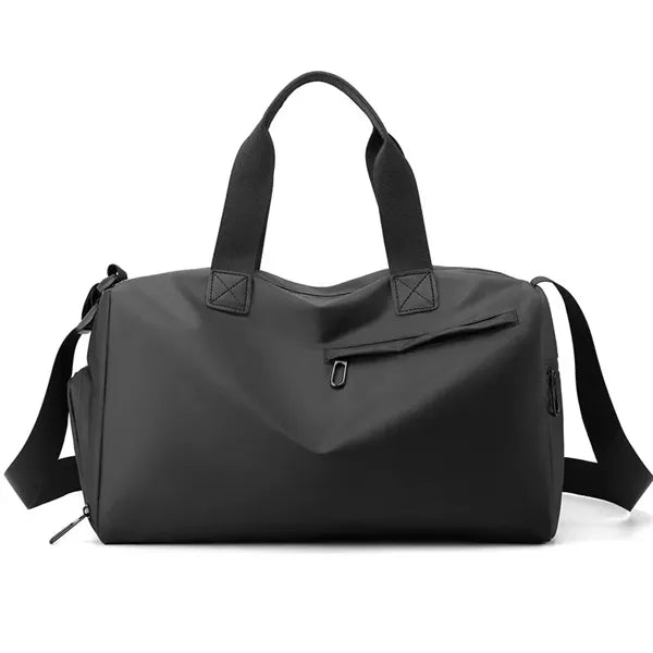 Foldable Travel Duffel Bag Tote with Shoe Compartment