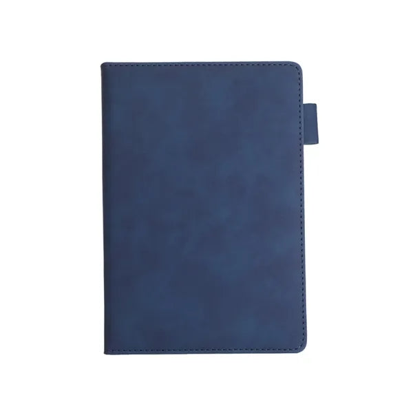 Soft PU Leather Cover Notebook with Pen Loop
