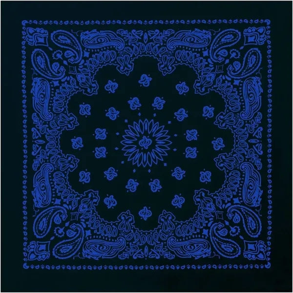 100% Cotton Bandanas Multi-Purpose Party Handkerchie