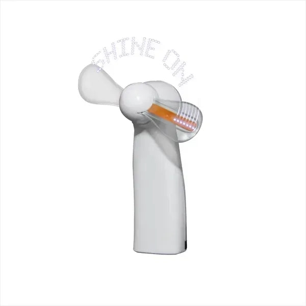Pre-Programmed Mini Colorful Fan with LED light