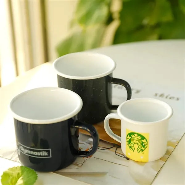 12oz Toughty Enamel Camping Mugs