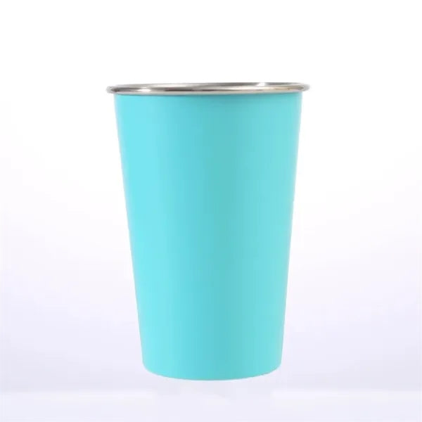 16 oz Stainless Steel Pint Cups Stackable Mugs