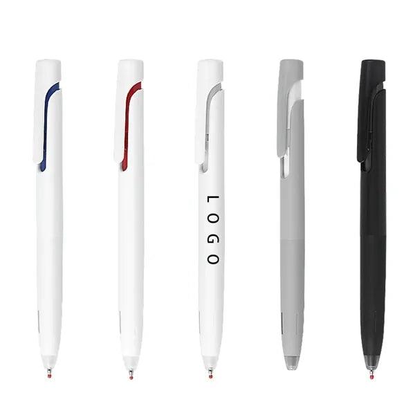 White 0.5mm Ballpoint Pen
