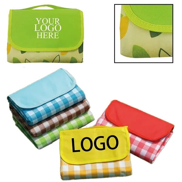 Printed Roll Up Picnic Blanket