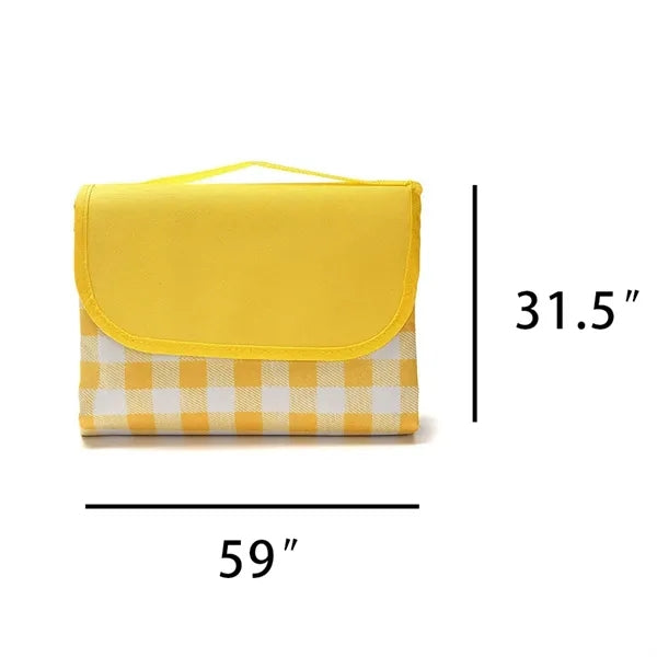 Printed Roll Up Picnic Blanket