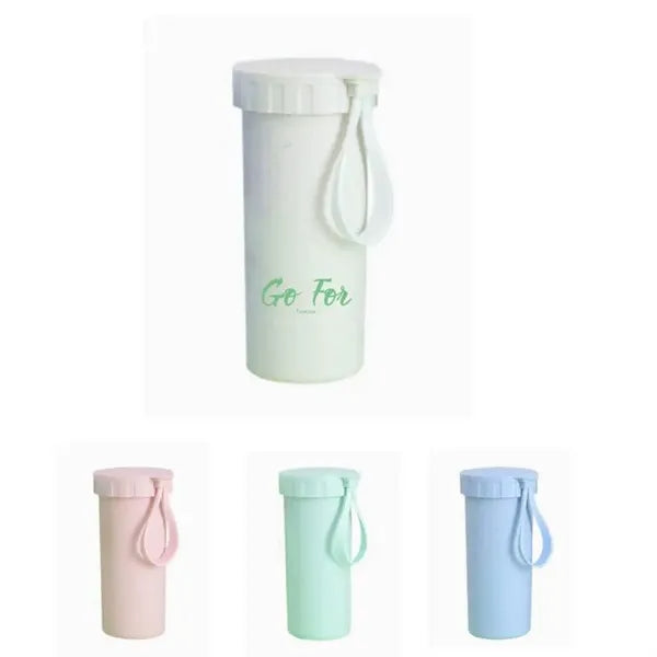 13 oz Wheat Straw Mugs with Handles and Lids