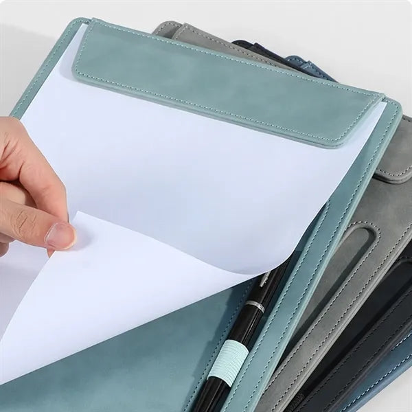 A4 Folder Leather Conference Pad Business Hotel Coaster