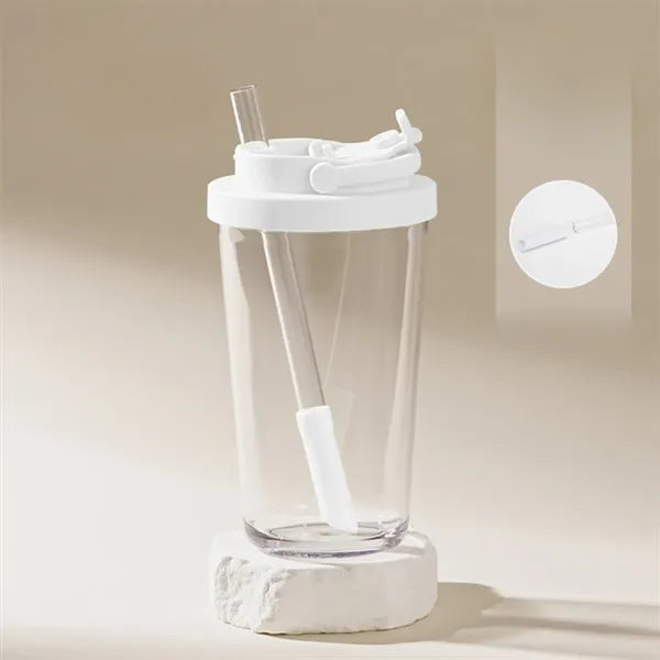 24 Oz. Straw Cup With Large Hole For Pearl Milk Tea