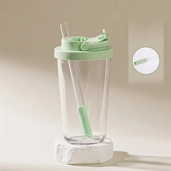 24 Oz. Straw Cup With Large Hole For Pearl Milk Tea