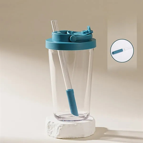 24 Oz. Straw Cup With Large Hole For Pearl Milk Tea