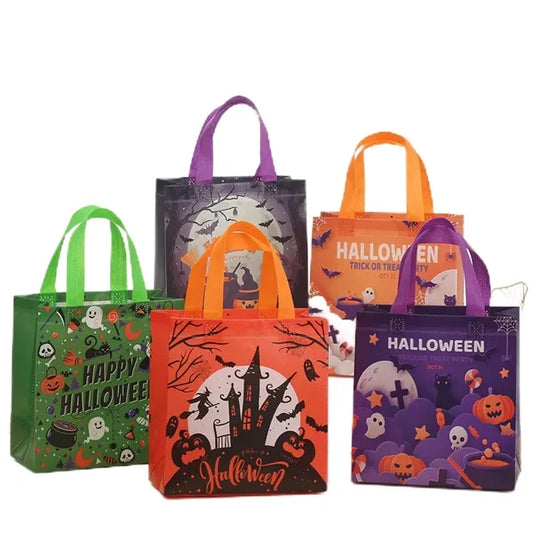 Halloween Theme Handheld Shopping Bag