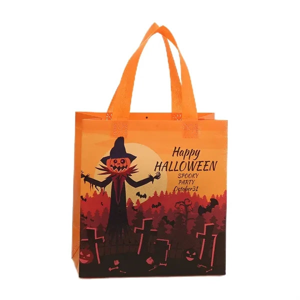 Halloween Theme Handheld Shopping Bag