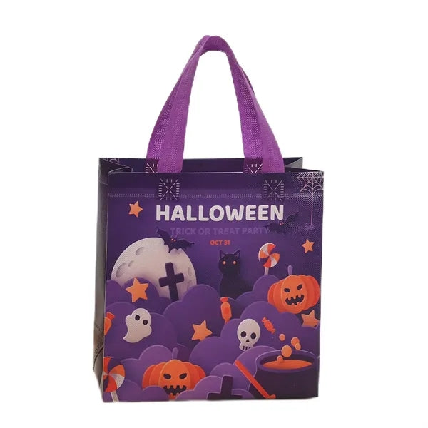 Halloween Theme Handheld Shopping Bag