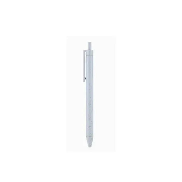 Wheat straw click ballpoint pen
