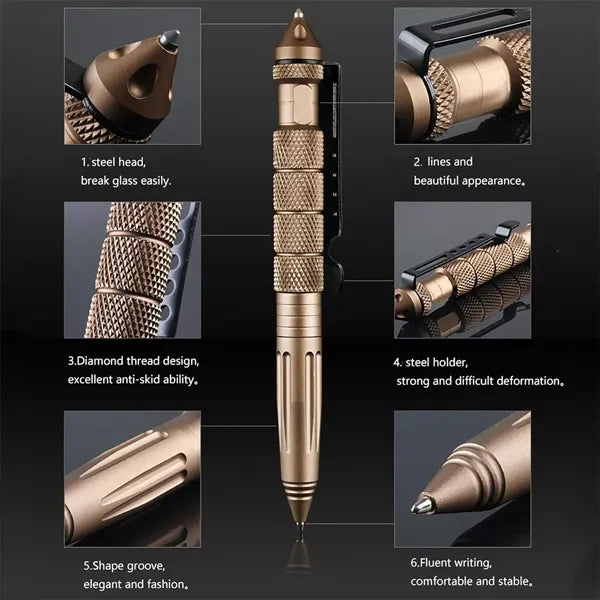 Tactical Pen with Glass Breaker
