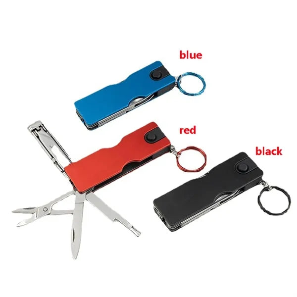 8 in 1 Keychain Nail Clipper Multitool