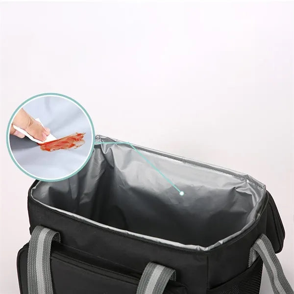 24L Leakproof Insulated Refrigerated Cooler Tote Bag