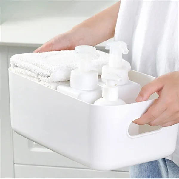 Storage Box Desktop Cosmetics Sundries Plastic Basket