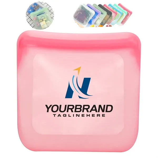 1L Silicone Self-Sealing Fresh-Keeping Bag Food Storage