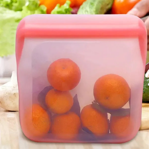 1L Silicone Self-Sealing Fresh-Keeping Bag Food Storage