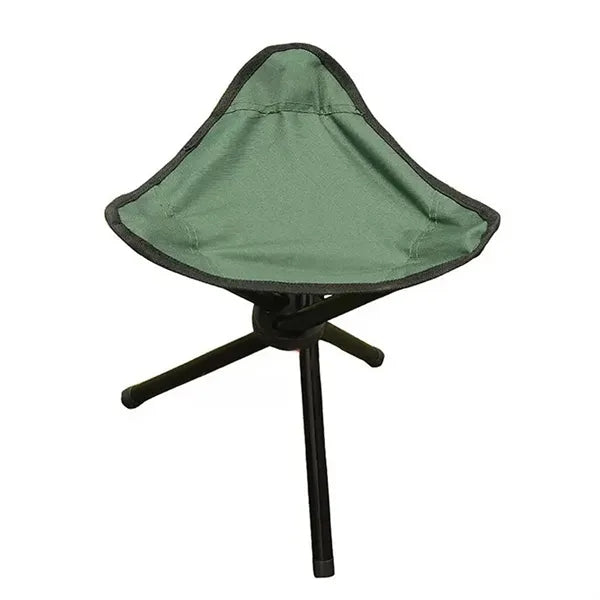 Compact Foldable Tripod Camping Stool Outdoor Use Fishing