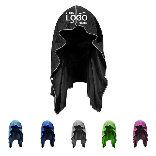 U-Shaped Cooling Hooded Towel
