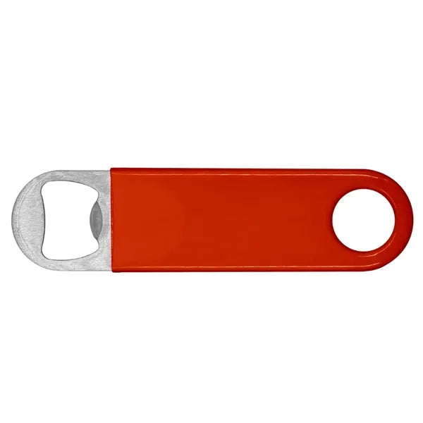 Pocket Vinyl Coated Paddle Bottle Opener