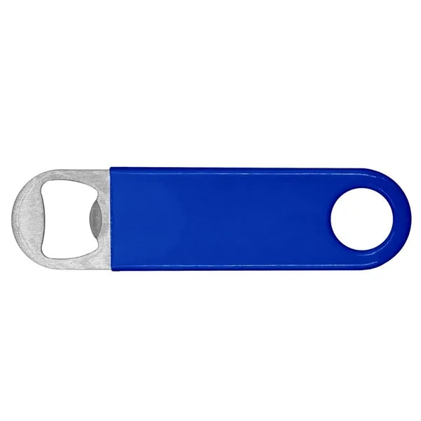 Pocket Vinyl Coated Paddle Bottle Opener