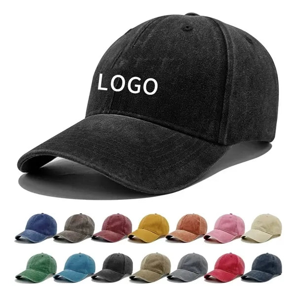 Vintage Wash Made Old Baseball Caps