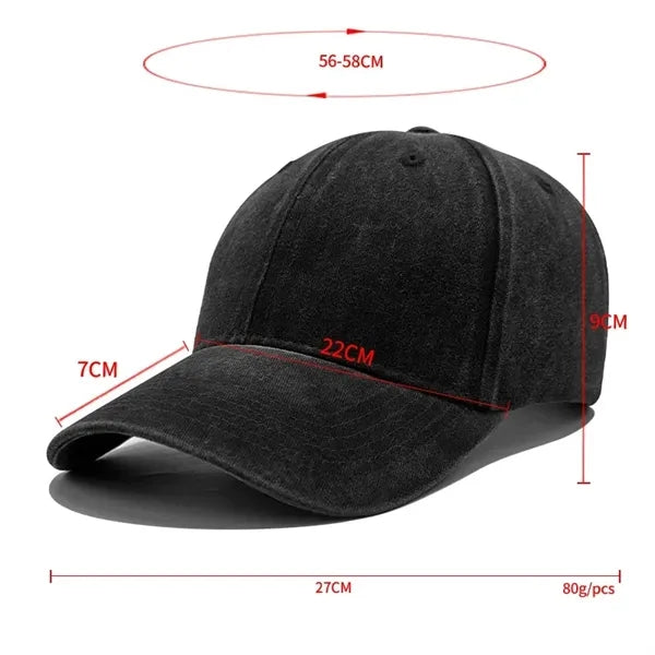 Vintage Wash Made Old Baseball Caps