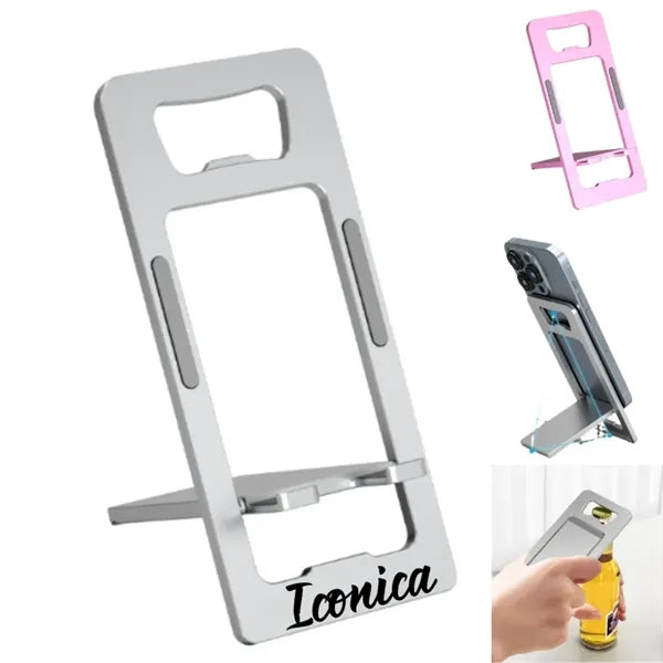 Card Type Aluminum Alloy Mobile Phone Holder