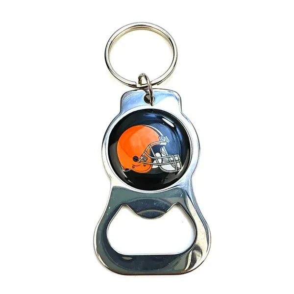 Metal Bottle Opener with Split Key Ring