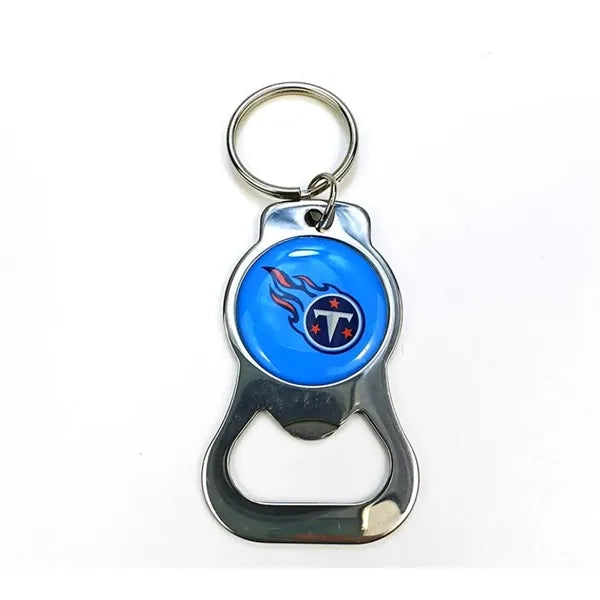 Metal Bottle Opener with Split Key Ring