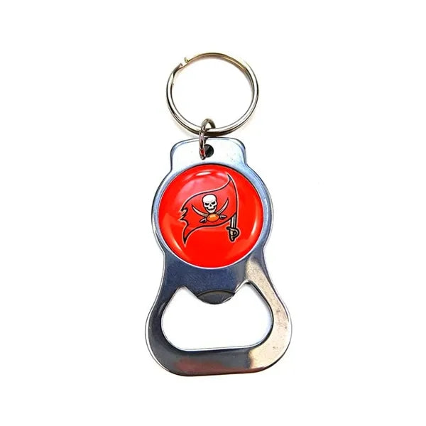 Metal Bottle Opener with Split Key Ring
