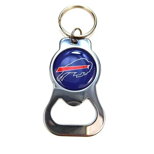 Metal Bottle Opener with Split Key Ring