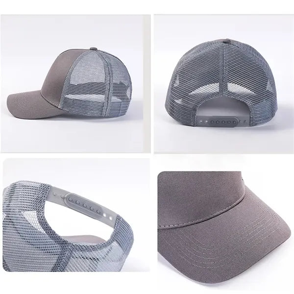 5 Panel Mesh Back Trucker Hat
