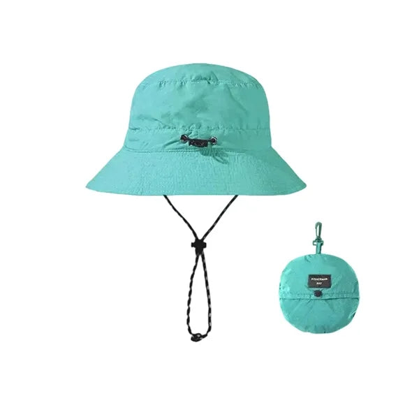 Waterproof Outdoor Bucket Hat with Drawstring