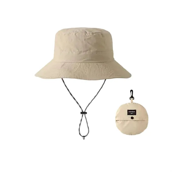 Waterproof Outdoor Bucket Hat with Drawstring