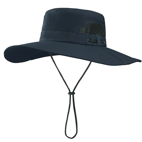 Embroidered UV-Protective Men's Bucket Hat