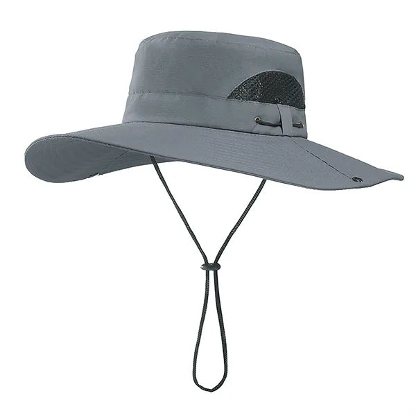 Embroidered UV-Protective Men's Bucket Hat