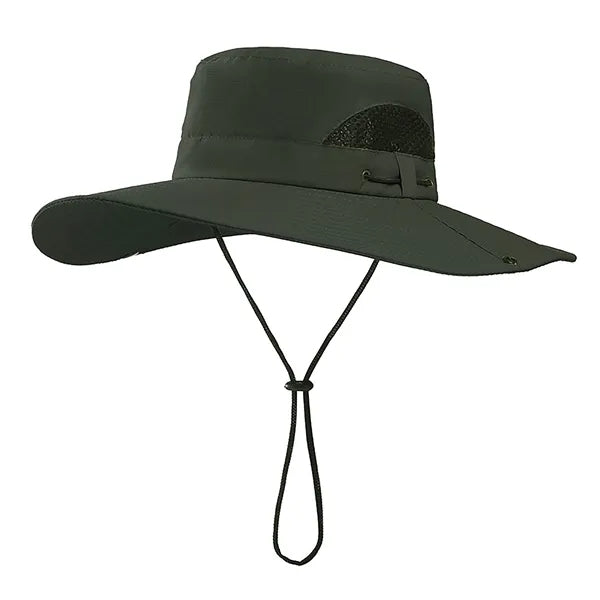 Embroidered UV-Protective Men's Bucket Hat