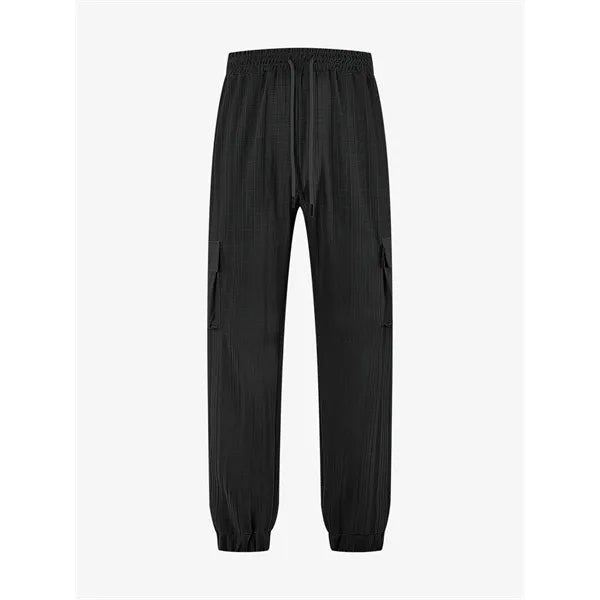 Men's Beach Summer Cotton Linen Loose Jogger Pants