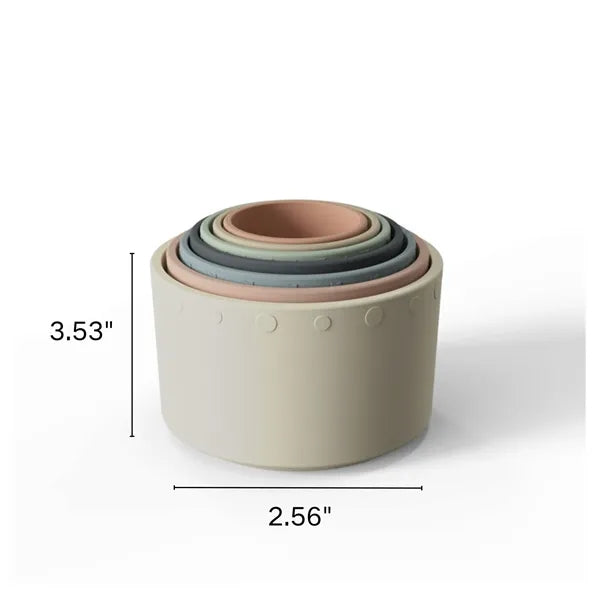 Children's Toy Silicone Stacking Cup