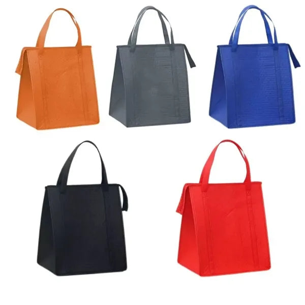 Thermal and cold insulation thick aluminum film handbag