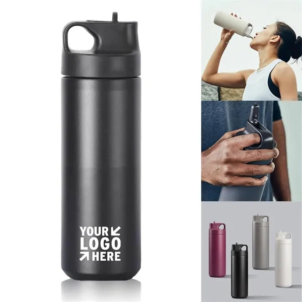 18oz Double Wall Vacuum Travel Mug Sport Water Bottle