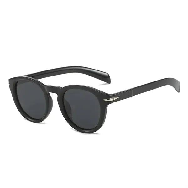 Unisex Oval Polycarbonate Sunglasses