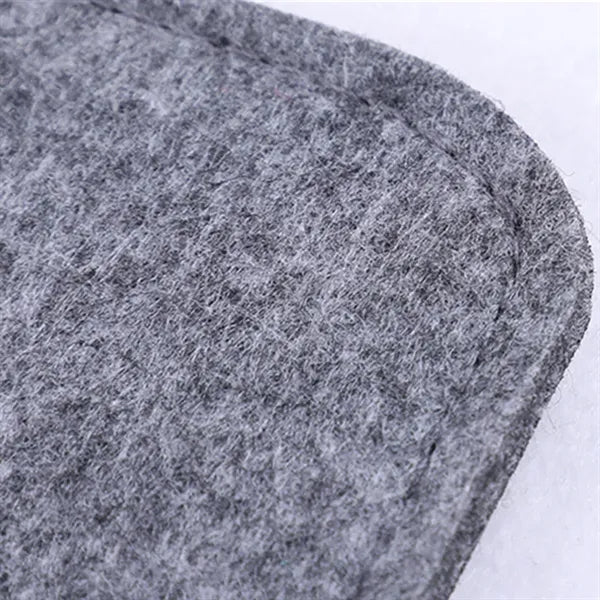 Felt A4 Document Storage Bag With Buttons