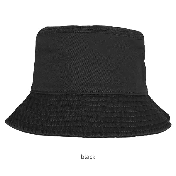 Cotton Bucket Hat for Outdoor Hiking